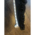 Pretty Little Thing Black Sheer Ruched Mesh Pants  EUC Size 14 Club Wear Photo 1