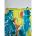 AFRM Sweatpants Joggers Colorful Tie dye High Rise Waist Lounge wear Women's S Yellow Photo 3