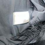 My Michelle  Black Velvet Long Sleeve Fringe Evening Dressy Goth Cardigan Large Photo 5