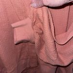 True Craft Drop Shoulder Cardigan-Style Top in Dusty Pink Photo 5