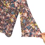 Love, Fire Smoldering A-Line Flare Sleeve Lined Dress Colorful Size XL Photo 4