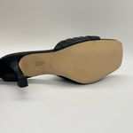 Journee Collection Heels Womens 9 Black Genuine Leather Juliette Sandals NEW Photo 5