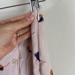 Free People  Lovers Lane Floral Button-Accent Pink Mini Skirt Size‎ 4 Photo 5
