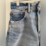 Moussy Vintage Blue Distressed Denim Jean Shorts Size 24 Photo 2