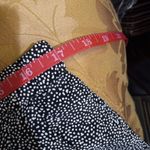 Willi Smith Vintage Petites by Willi Pleated Black & White Speckled Full Skirt Photo 1