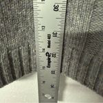 Orvis  Sweater Cardigan Women XS Gray Cashmere Wool Blend Long Button Front Cable Photo 6