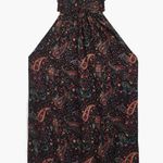 J.Crew ✨ Factory Paisley Sleeveless Tie-Neck Halter Blouse✨ Photo 3