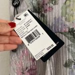 Adrianna Papell NWT  Metallic Floral Gown Dress | US 6 Photo 3