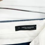 Loft Ann Taylor Womens Career Marisa Trouser Linen Blend Straight Dress Pants 8 Photo 5