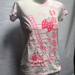 Hello Kitty  by Sanrio white and pink t-shirt Photo 1