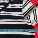 Vineyard Vines  Blue White Stripe T Shirt dress Shift short Sleeve M Medium Photo 5