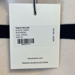 Tanya Taylor Dress Cream & Black Shirley Striped Mini Dress 2X NWT Cold Shoulder Photo 12
