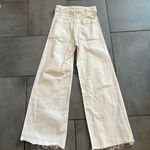 ZARA  Wide-Leg Frayed Hem Pants Photo 3