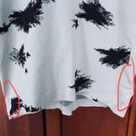 Acne Studios Sweater Ink Splatter Print Short Sleeve Size Small FLAWS Photo 3