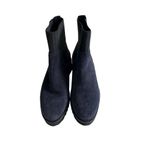 ANDRE ASSOUS Navy Blue Suede Ankle Boots Size 6 Photo 8
