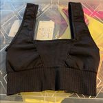 NWOT Free People Movement Good Karma Square Neck Bra Black Size undefined Photo 4