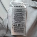 Adidas  Womens Primegreen V-Neck Shirt White Base Layer Long Sleeve Stretch Large Photo 10