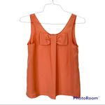 Chloe K Orange/Peach Tank by  size small Photo 1