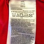 Old Navy Women's XXL Everywear Red Sleeveless Tank Top Shirt Flag States USA Photo 7