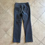 Anthropologie  X Pilcro Distressed Dark Wash Stretchy Straight Leg Jeans Size 25 Photo 5