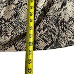 Loveappella Beige Multicolor Animal Print Blouse Women Top Size Small | 56-33 Photo 5