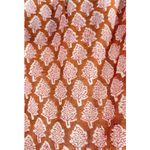 Emerson Fry India Collection Frances Dress Maxi Gigi Print Orange Size L Photo 2