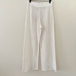 Abercrombie & Fitch  Women’s Crochet-Style
Coverup Pants Pull On Ivory Size M Photo 3