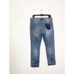 Anthropologie Pilcro The Heritage Boyfriend Jeans Size 28 Mid Rise Crop Distress Photo 13