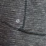 Lululemon  THINK FAST PULLOVER FITTED SWEATER SPACE DYE BLACK GRAY WOMENS 6 Photo 11
