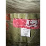 Lux Vintage Vibe Floral Print Summer Shorts Orange Size 8 Photo 8