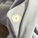 Lululemon  Track That Mid Rise Lined Short 5” Sz6 Pastel Blue Photo 4