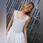 Free People COPY - Alana Open-Back Striped Midi Dress Photo 2