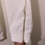 Melograno Dress Pants Women’s Size Large Color Pearl Waist Adjustment White Photo 4