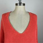 Free People  Damsel Sweater in Coral Photo 3
