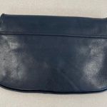 Tory Burch  Leather Clutch/Shoulder Bag with Silver Hardware - Preowned Photo 3