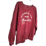 Comfort Colors ‎ "Giving Is The New Thanks" Sweatshirt Photo 4