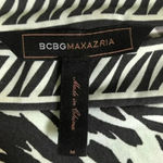 BCBGMAXAZRIA BCBG‎ MaxAzria Boatneck Gray Top SzM Photo 2