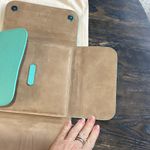 Tiffany & Co. Jewel Pouch 99 Aqua Leather Case Photo 6