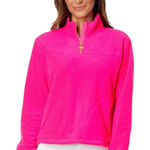 Lilly Pulitzer  Noreen Fleece Pullover size Medium Photo 0