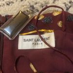 Saint Laurent  Fil Coupe Pois Disperse Bordeaux size 42 Photo 2