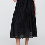 Gap Tiered Eyelet Midi Skirt Photo 0