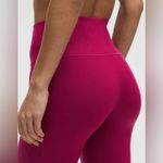 Lululemon Lullulemon NWT Wunder Train High Rise Tights 25” Leggings Magenta Smoke Size 6 Photo 2