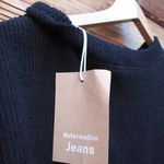 Reformation NWT  Cropped Ribbed Pullover Top Photo 9