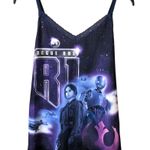 Star Wars Rogue One Lace Trim Cami Tank Top Purple Medium Photo 0