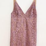 Free People  Dangerous Love Floral Lace V-Neck Mini Dress Boho Party Cocktail 10 Photo 3