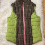 Ruff Hewn quilted vest with wool blend houndstooth accent M Photo 10