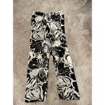 Victoria's Secret  Sheer Black & White Hibiscus Cover-Up Beach Pants XS Photo 0