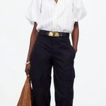 Madewell NWT  Shirred Bubble-Sleeve Button-Up Shirt - Size: XXS Photo 13