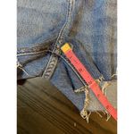 H&M Regular Waist Jean Shorts Womens 10 Medium Wash Denim Festival DIY Cut Off Photo 13