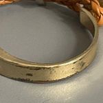 Guess Gold and Brown Rope Heart Adjustable Bracelet Photo 4